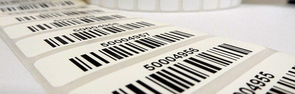 Bedruckte Barcode-Etiketten